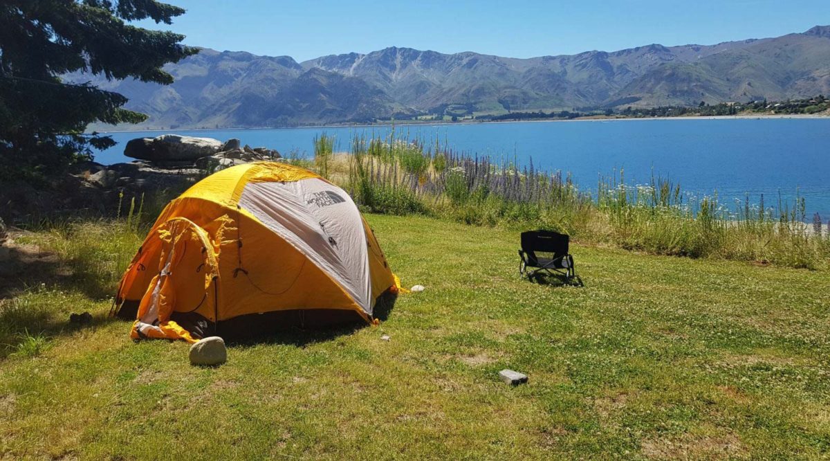 Lake Hawea Camping Ground and Holiday The Camp