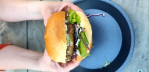 Vege burger - a Hadas special